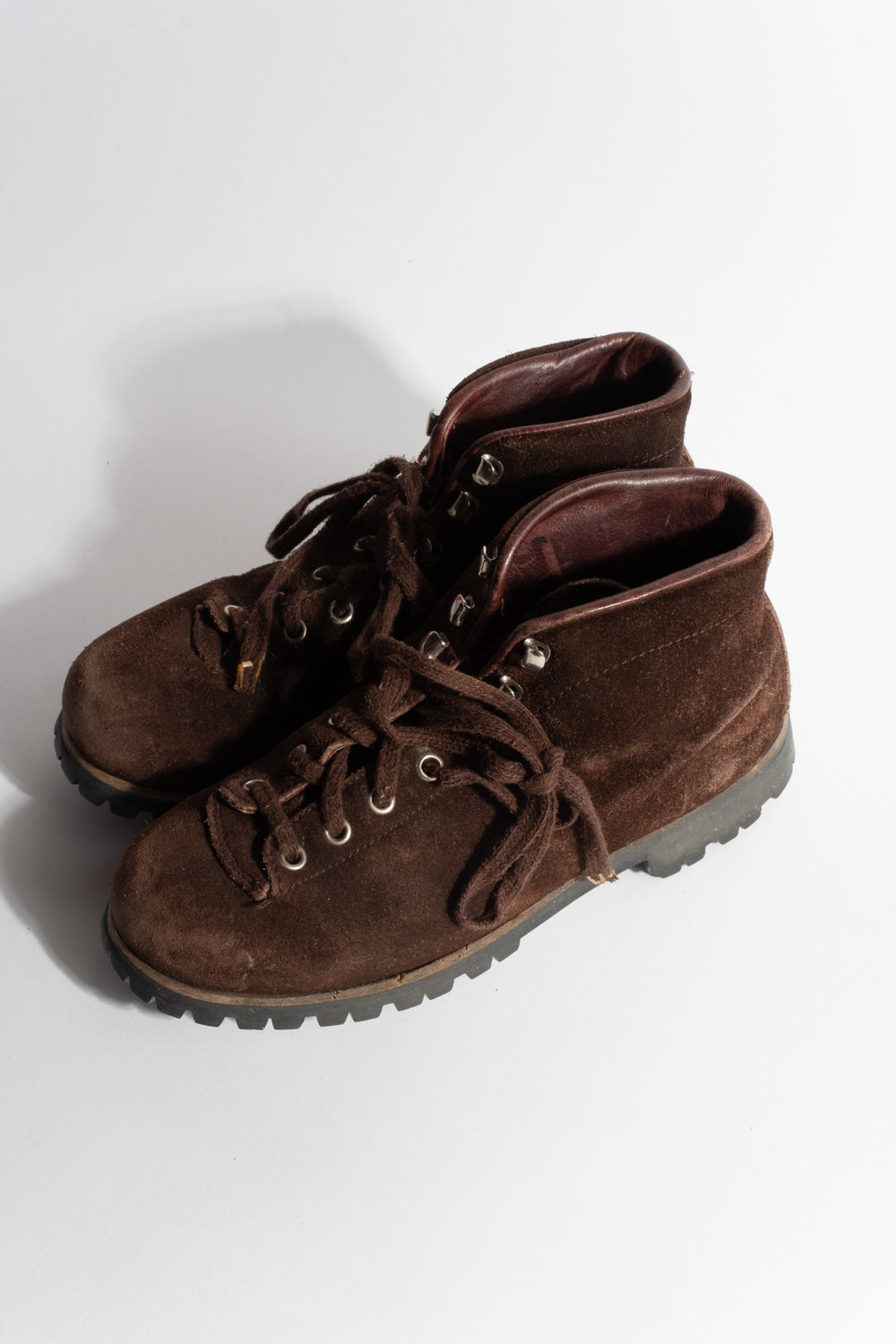 Suede Hiking Boots - Size 6.5