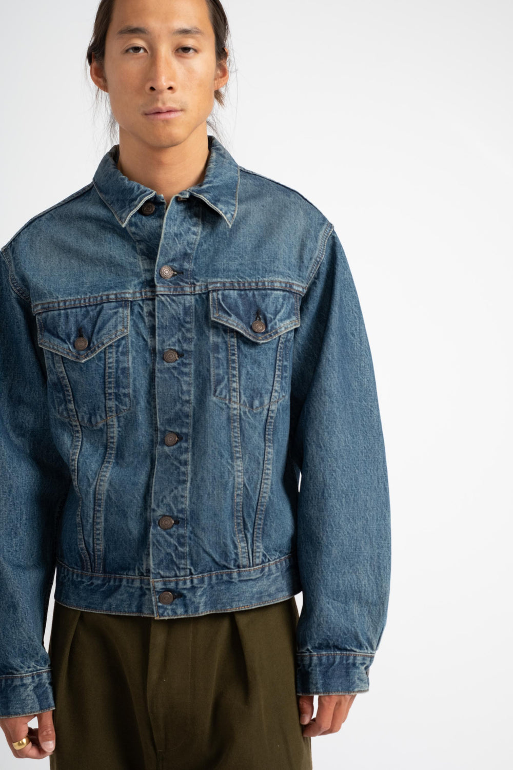 1960's Denim Jacket in Used Wash