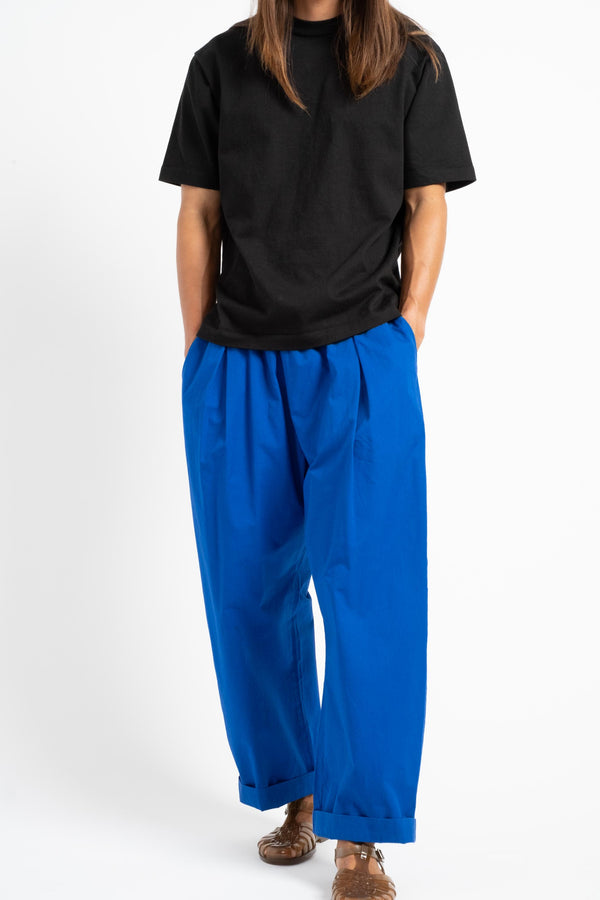 The Elastic Pant in Yves Klein Blue