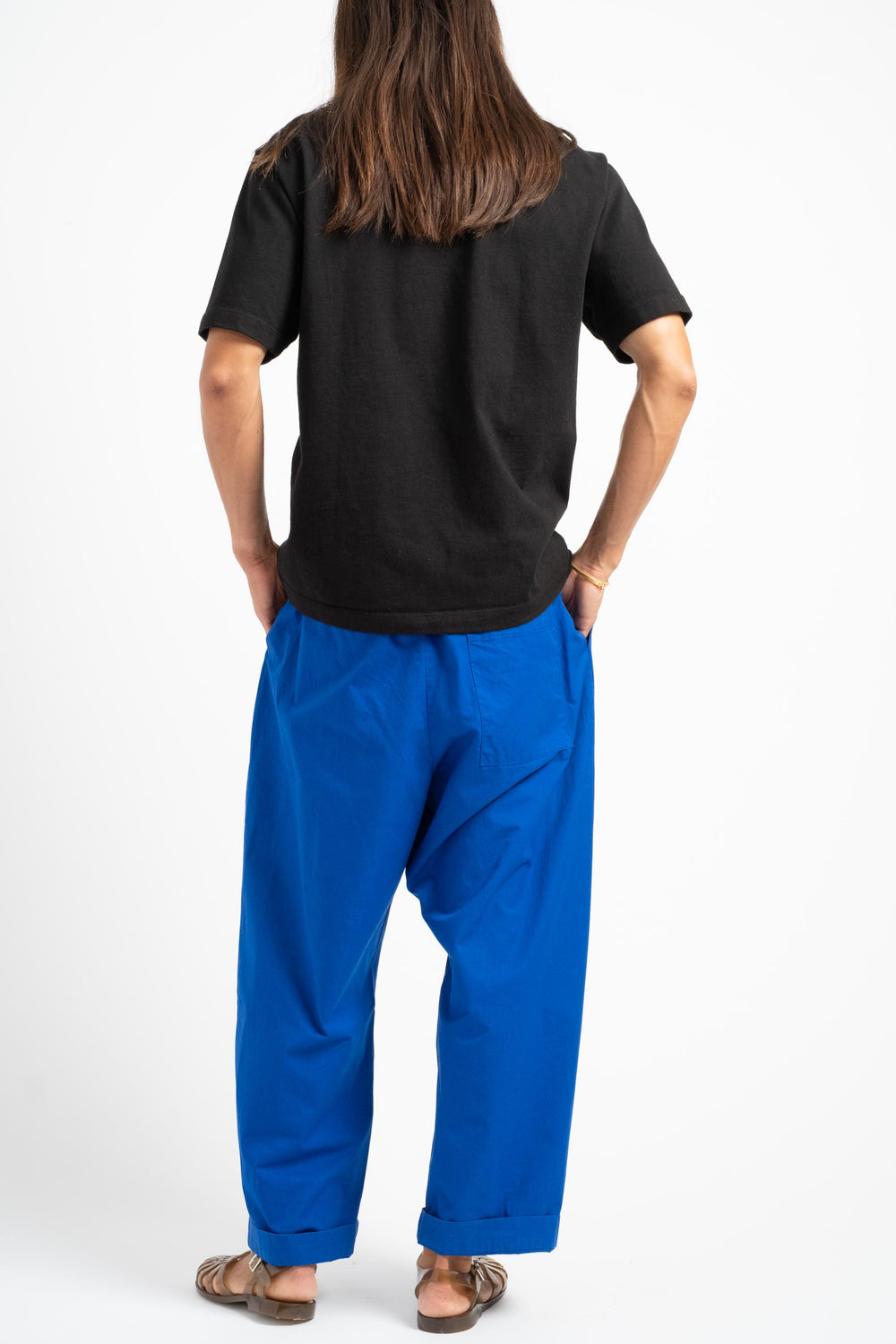 The Elastic Pant in Yves Klein Blue