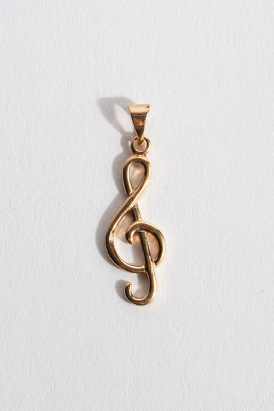 10K Cleft Pendant