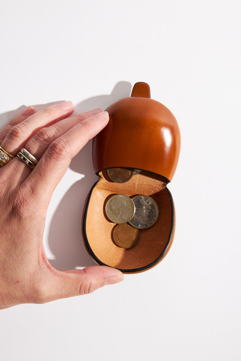 Tacco Coin Pouch in Bisquit