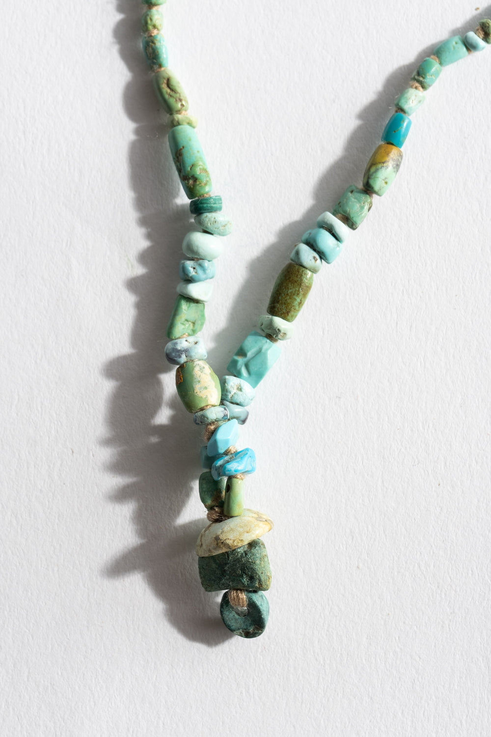 22K + Ancient Tibetan Turquoise Strand