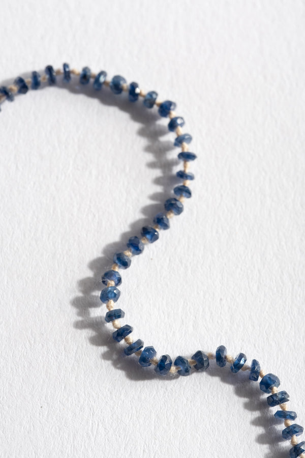 Dark Blue Sapphire Strand