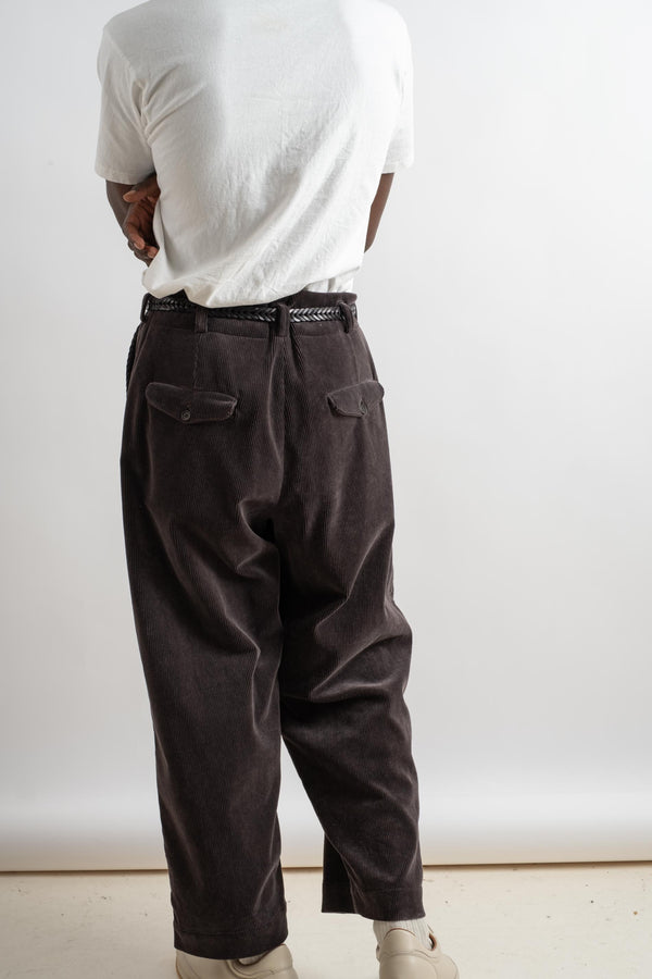 Two Pleat Pant In Corduroy
