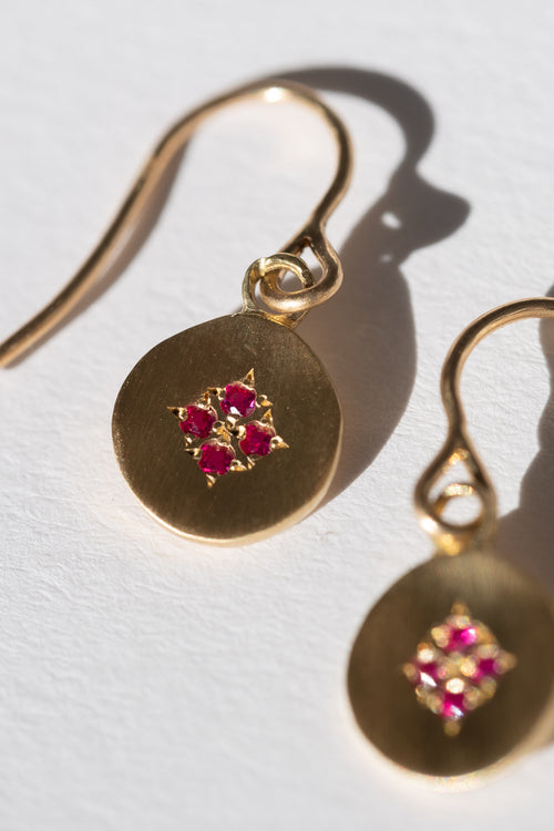 FOUR STAR WAVE EARRINGS