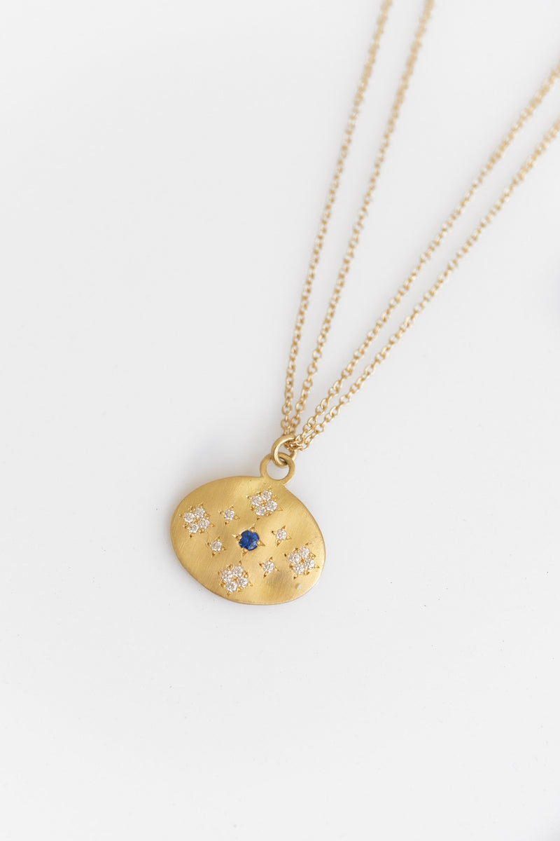 MOON AND STARS PENDANT