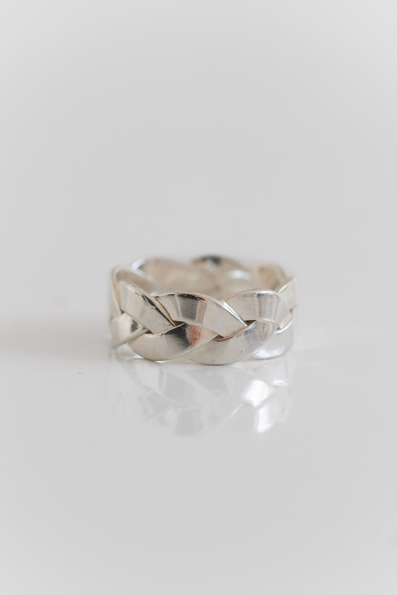 SS AMPIO PLAIT RING