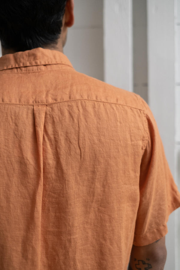 Short Sleeve One Pocket Shirt In Sunset