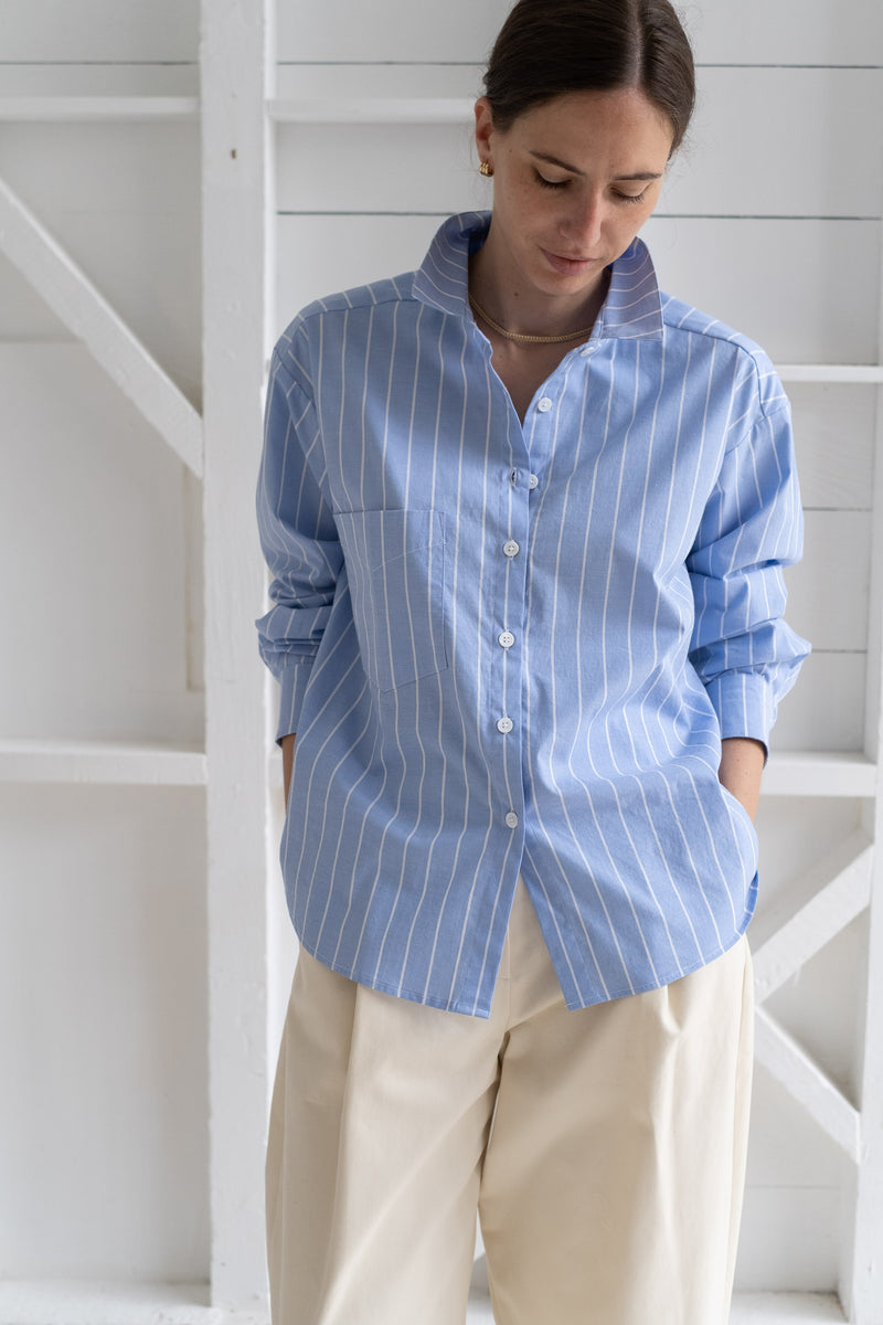 THE BASIC SHIRT IN STRIPE NO. 1