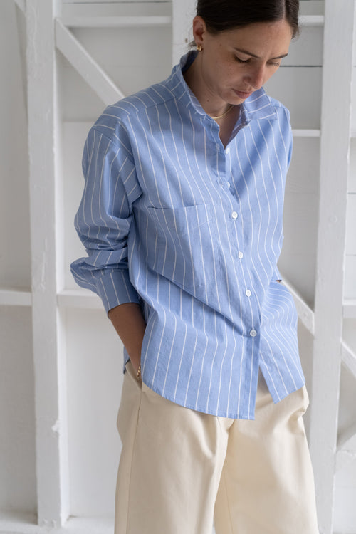 THE BASIC SHIRT IN STRIPE NO. 1
