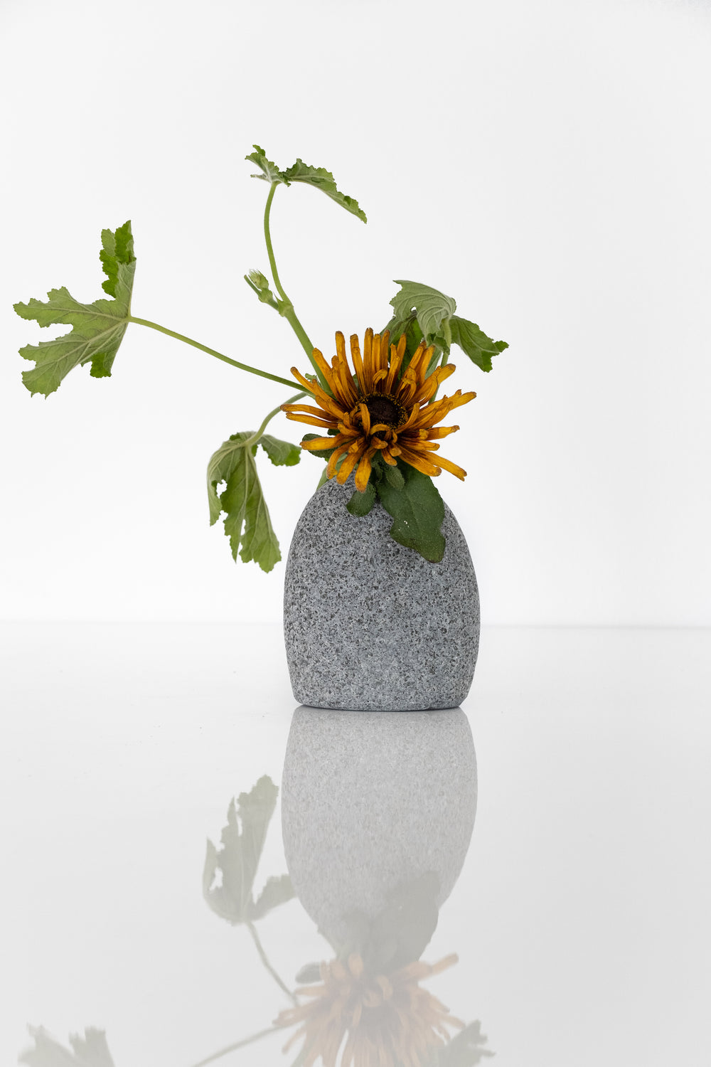 Large Stone Flower Vase