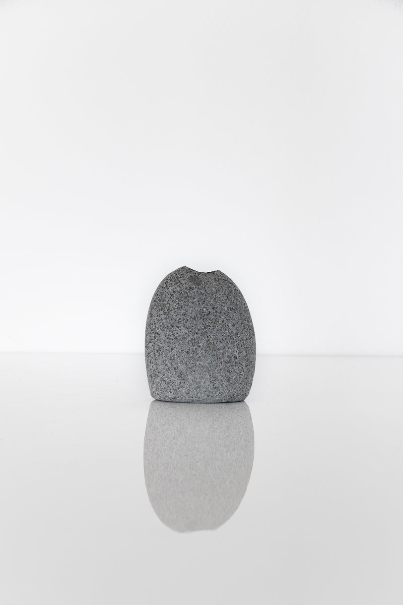 LARGE STONE FLOWER VASE