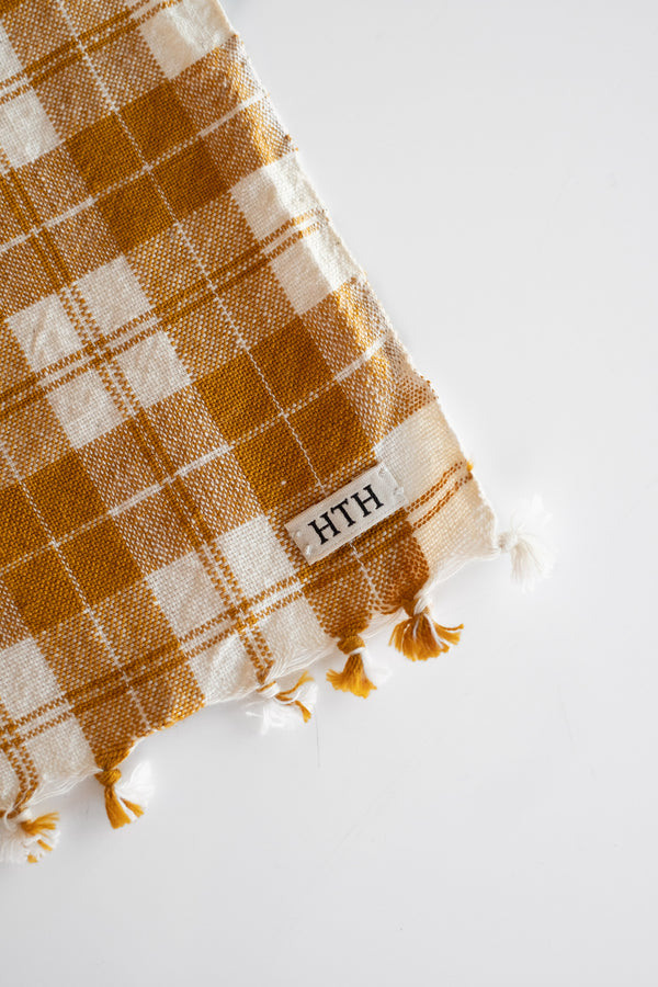 Harbor Plaid Tea Towel