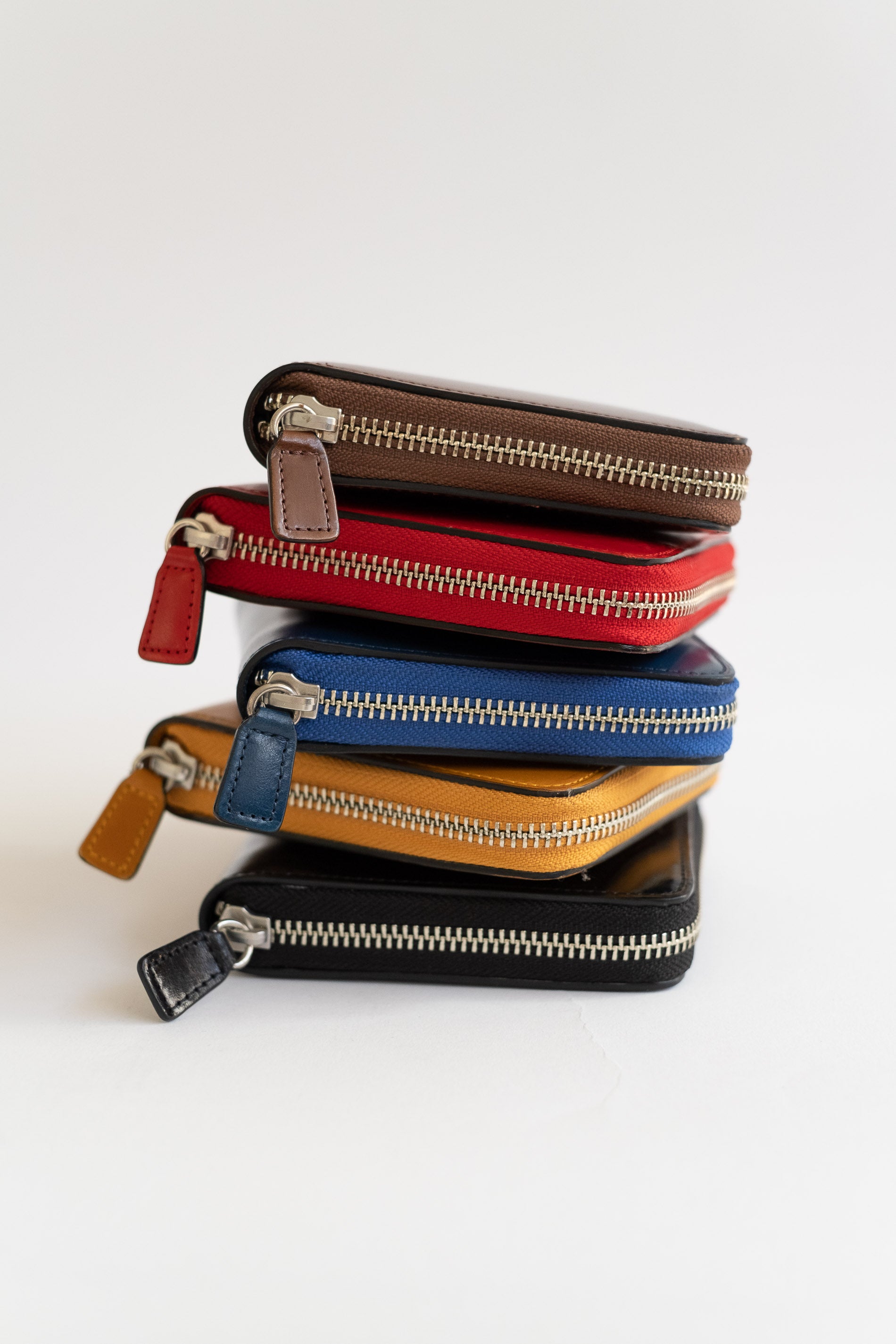 Il Bussetto | Square Zip Wallet in Red