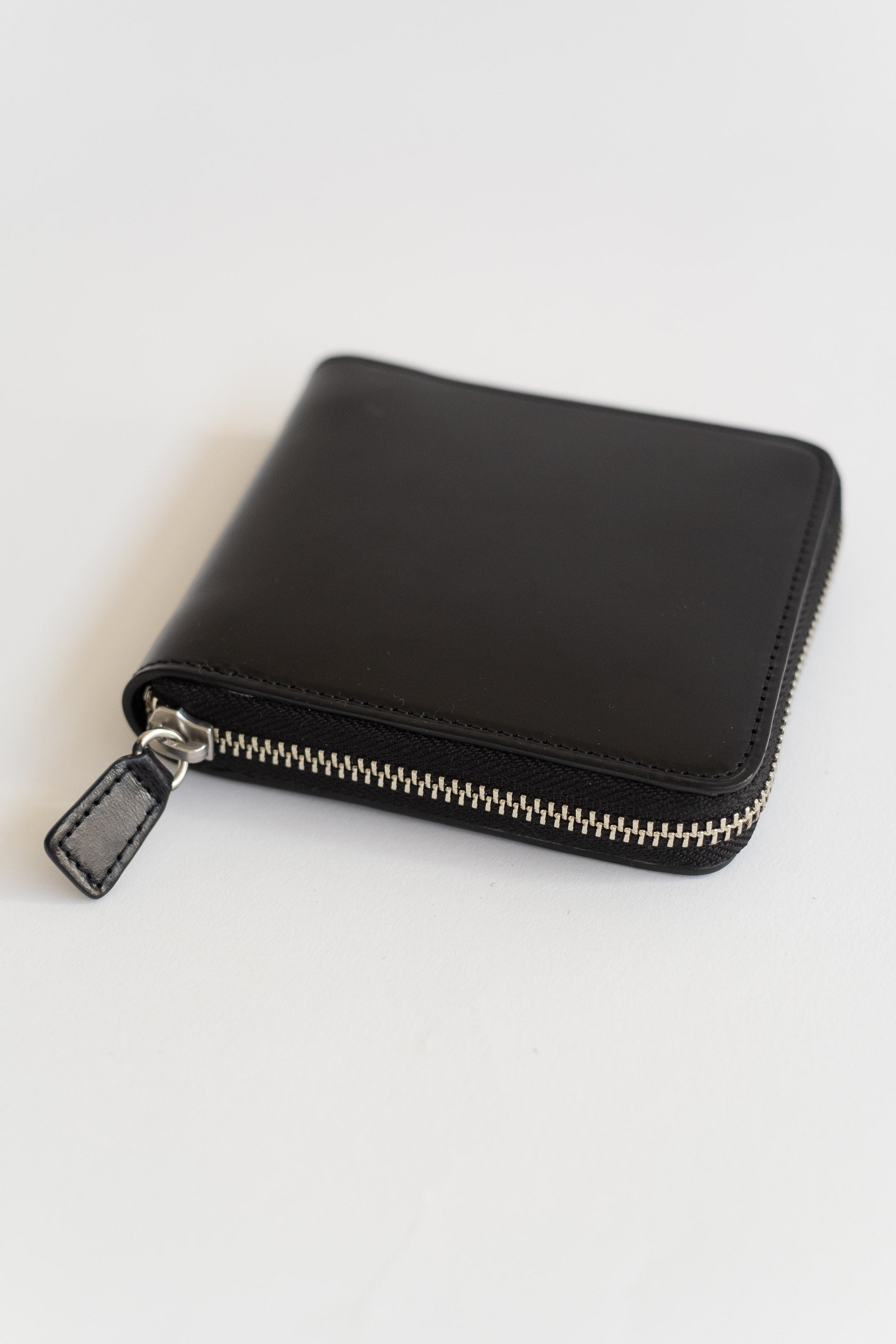 Il Bussetto SQUARE ZIP WALLET 2.0 IN BLACK RELIQUARY