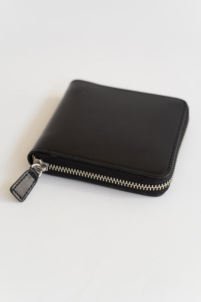 Square Zip Wallet 2.0 In Black