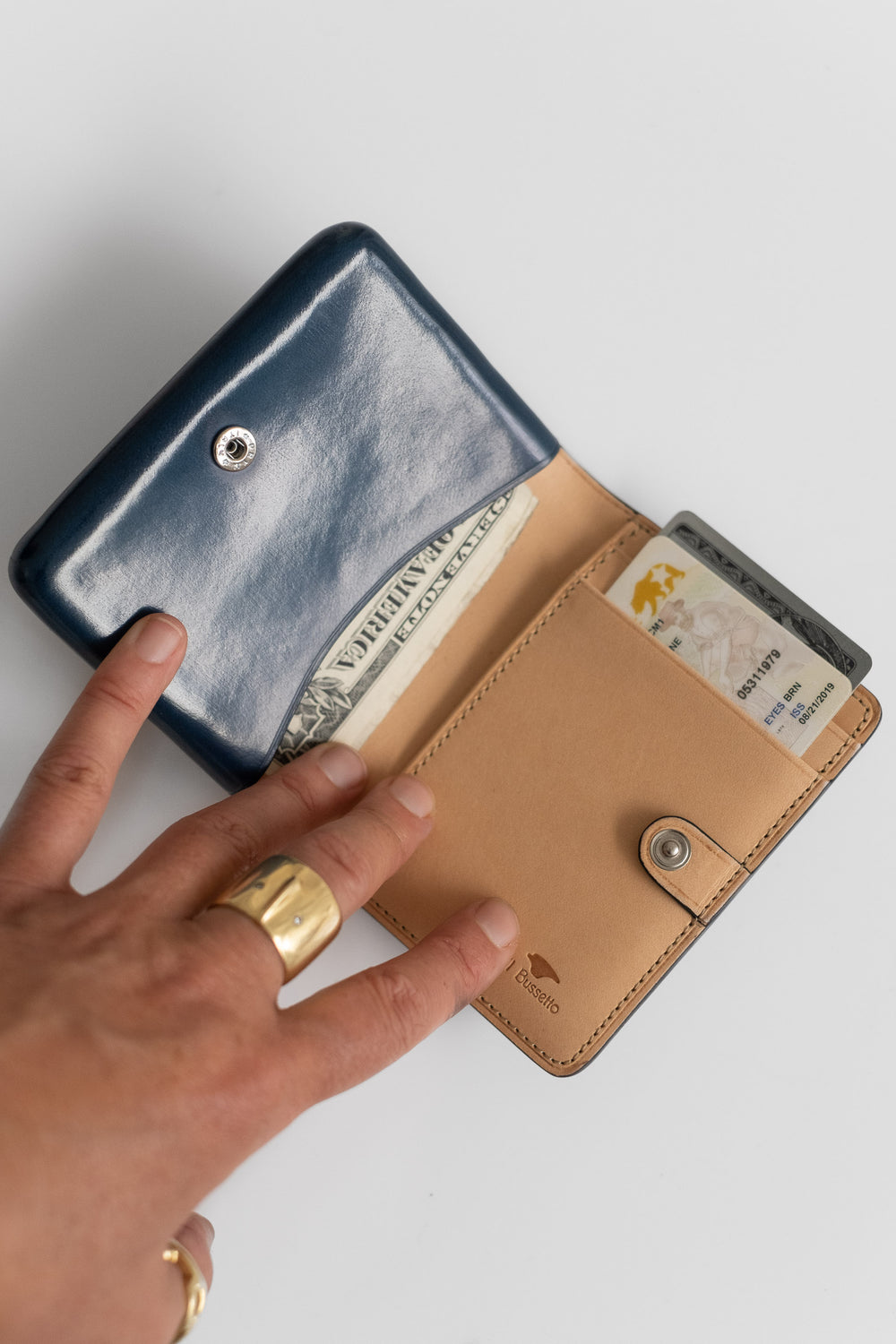 Nolo Wallet In Poseidon Blue