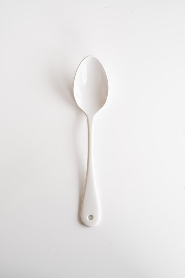 Enamel Dessert Spoon