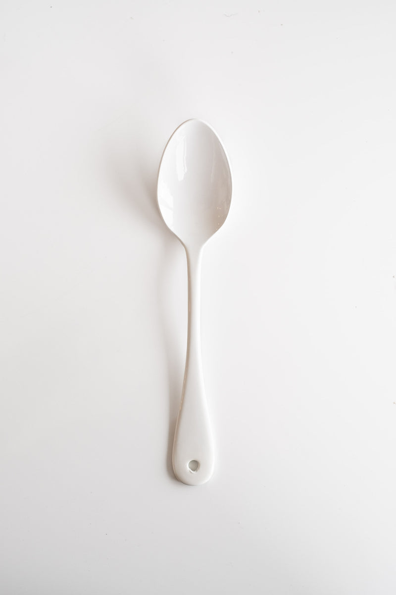 ENAMEL DESSERT SPOON