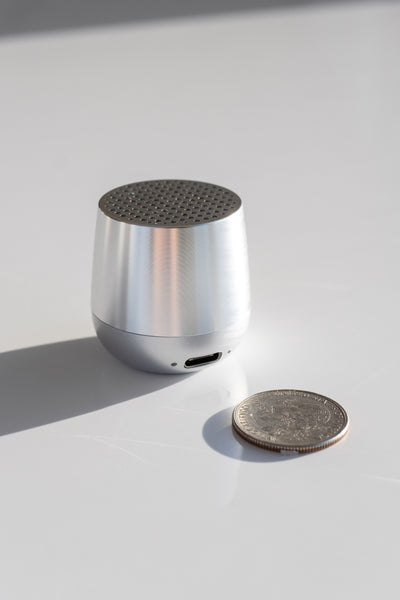 Bluetooth Speaker in Polished Silver