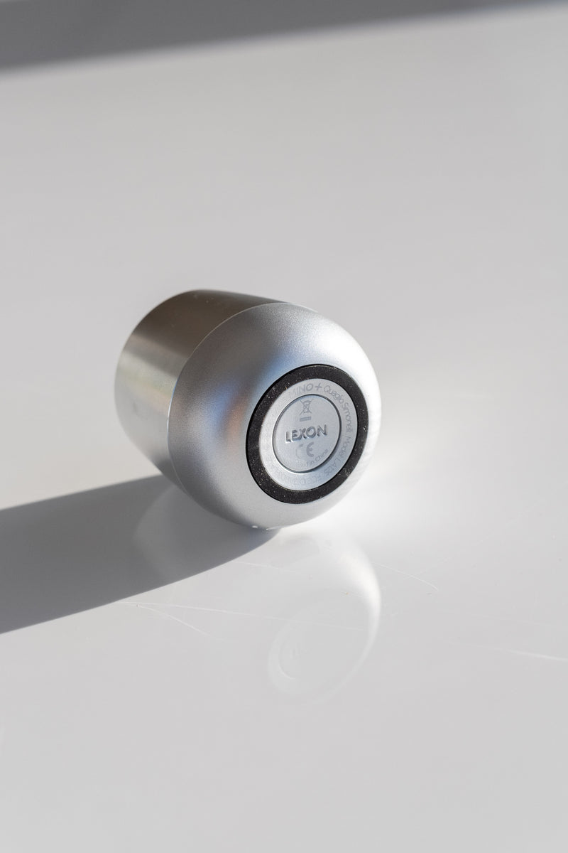 BLUETOOTH SPEAKER IN POLISHED SILVER