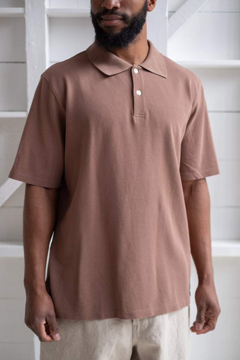 S/S TWO-BUTTON POLO IN SEDONA