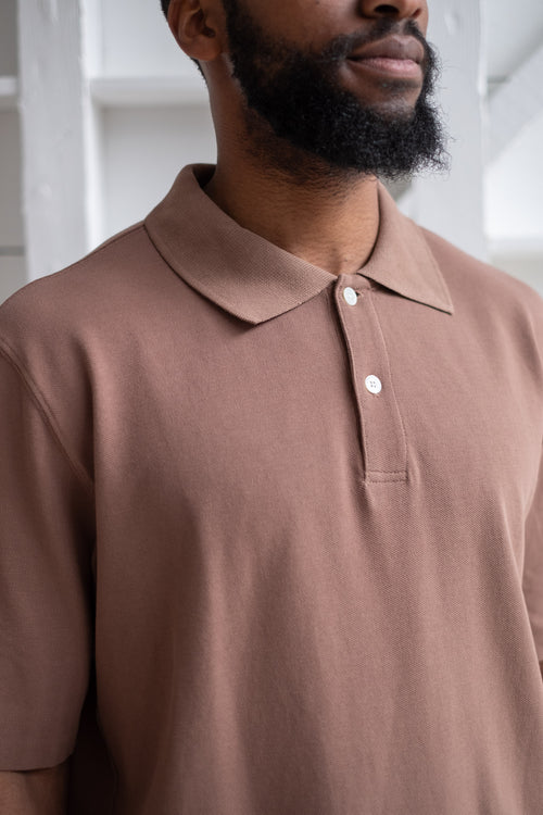 S/S TWO-BUTTON POLO IN SEDONA