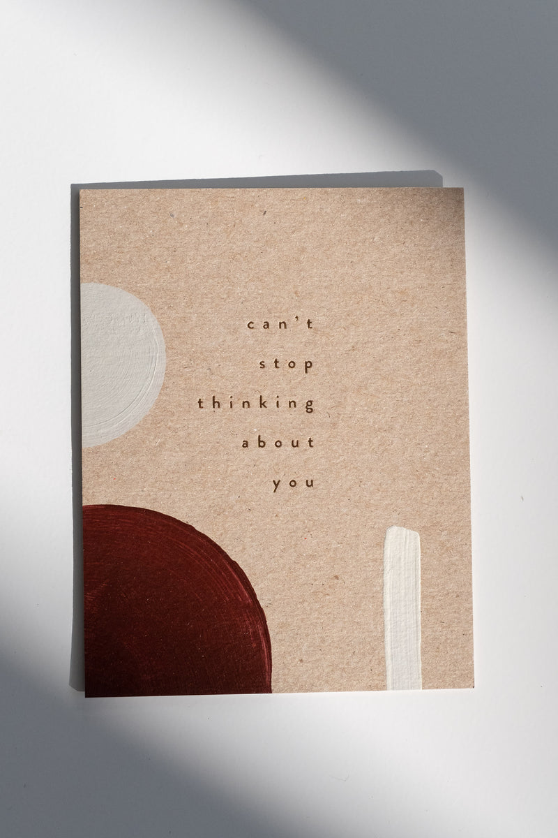 CAN'T STOP GREETING CARD
