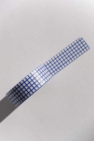 Washi Tape In Blue Check