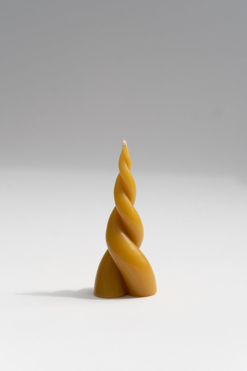 MINI DUPLERO CANDLE IN NATURAL BEESWAX