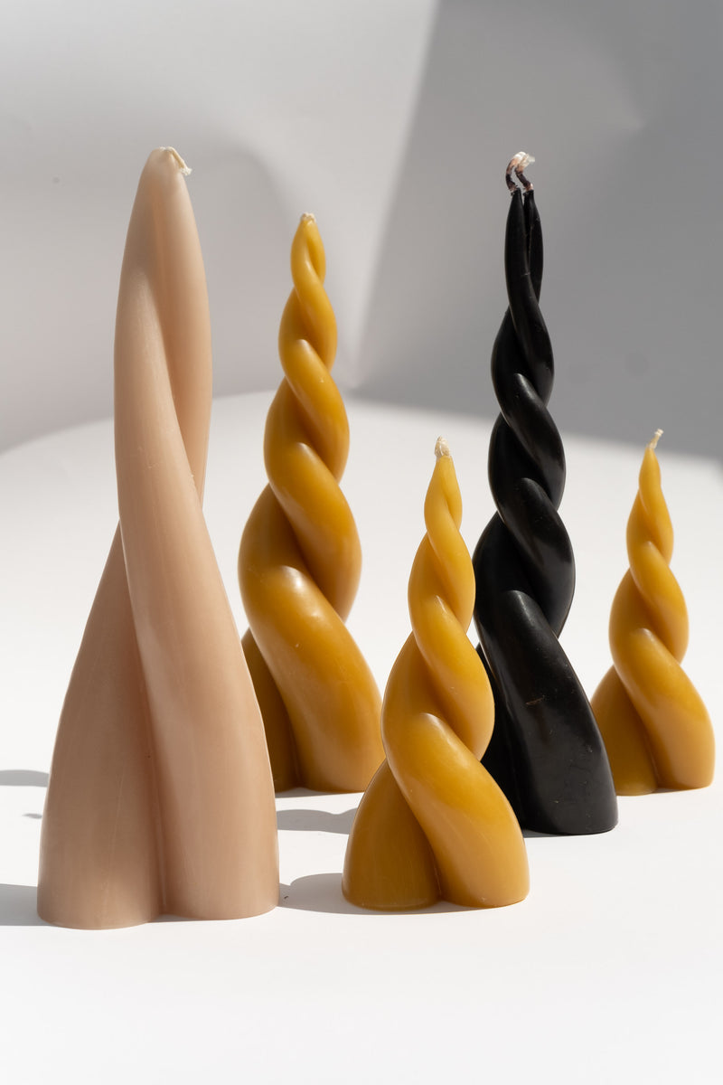 DUPLERO CANDLE IN NATURAL BEESWAX