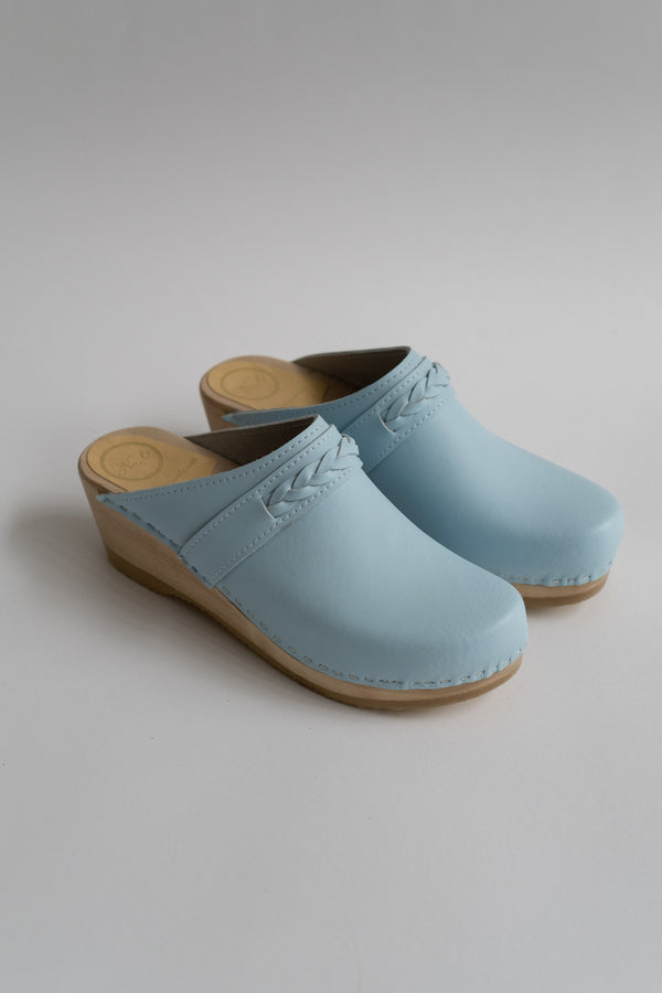 Bridget Clog In Light Blue
