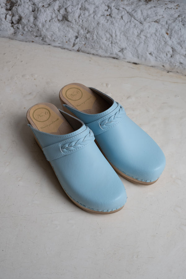 Bridget Clog In Light Blue