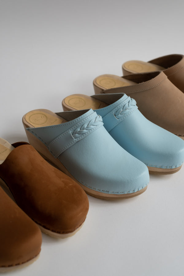 Bridget Clog In Light Blue