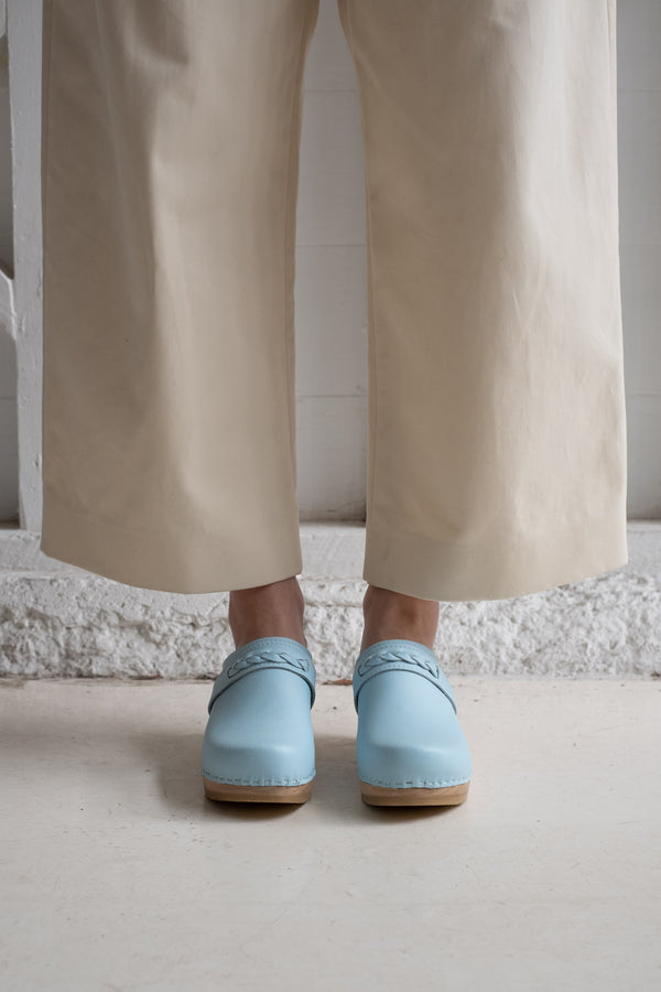 Bridget Clog In Light Blue
