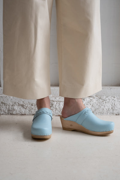 Bridget Clog In Light Blue