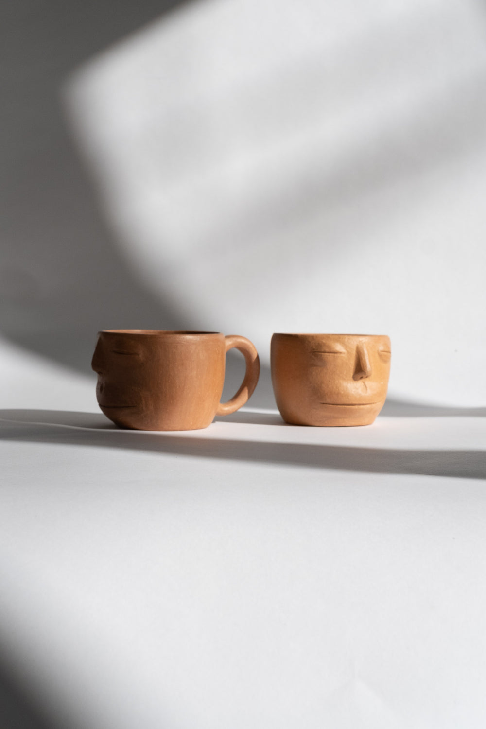 Red Clay Face Cocktail Mug