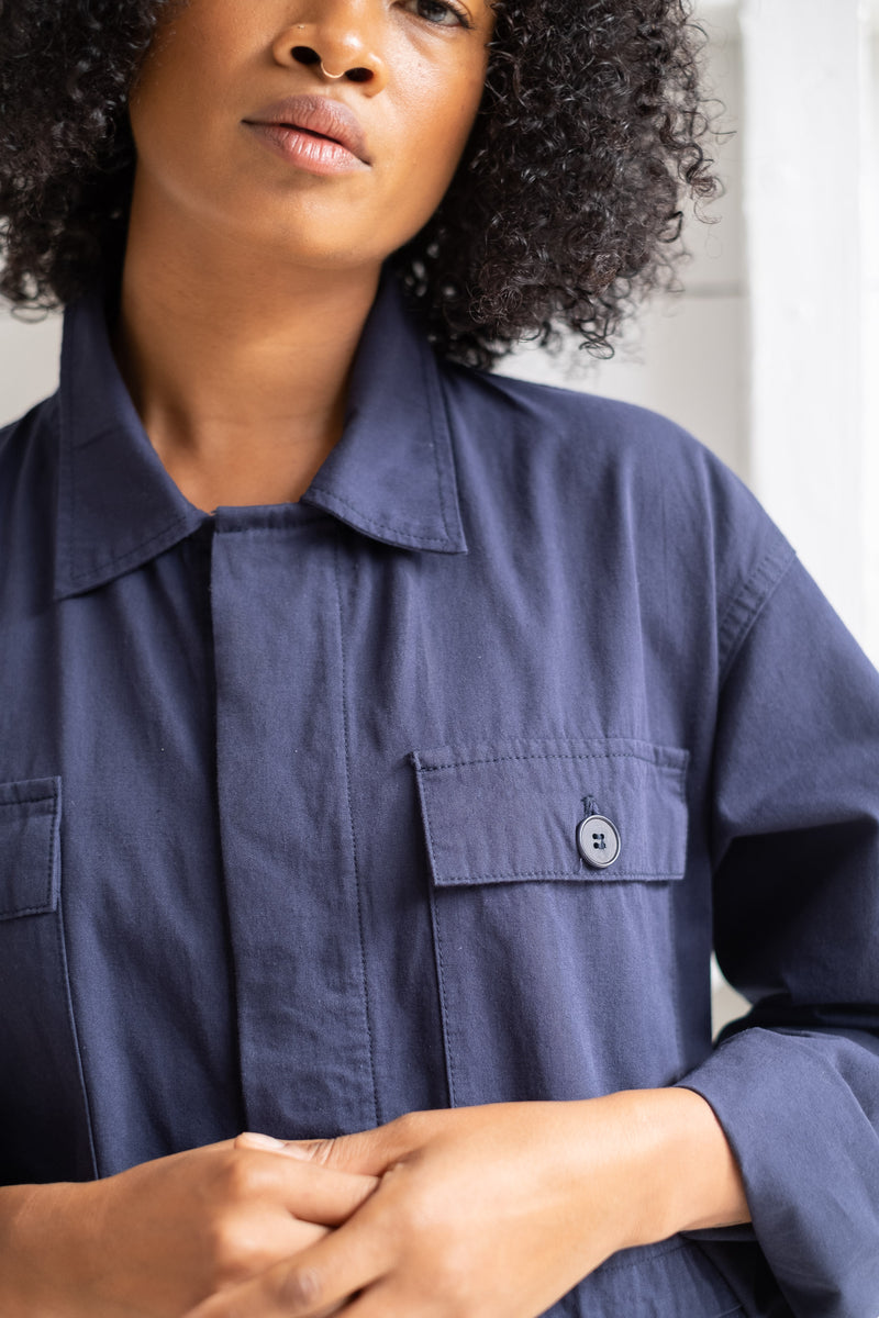 THE JUMPSUIT IN NAVY