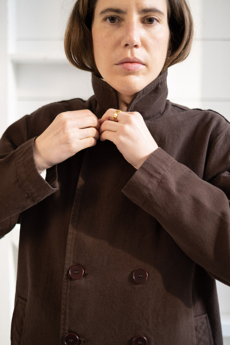 THE TRENCH IN DARK BROWN