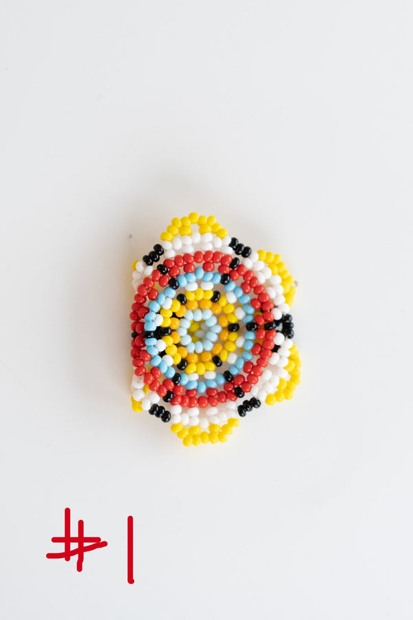 Huicol Beaded Ring
