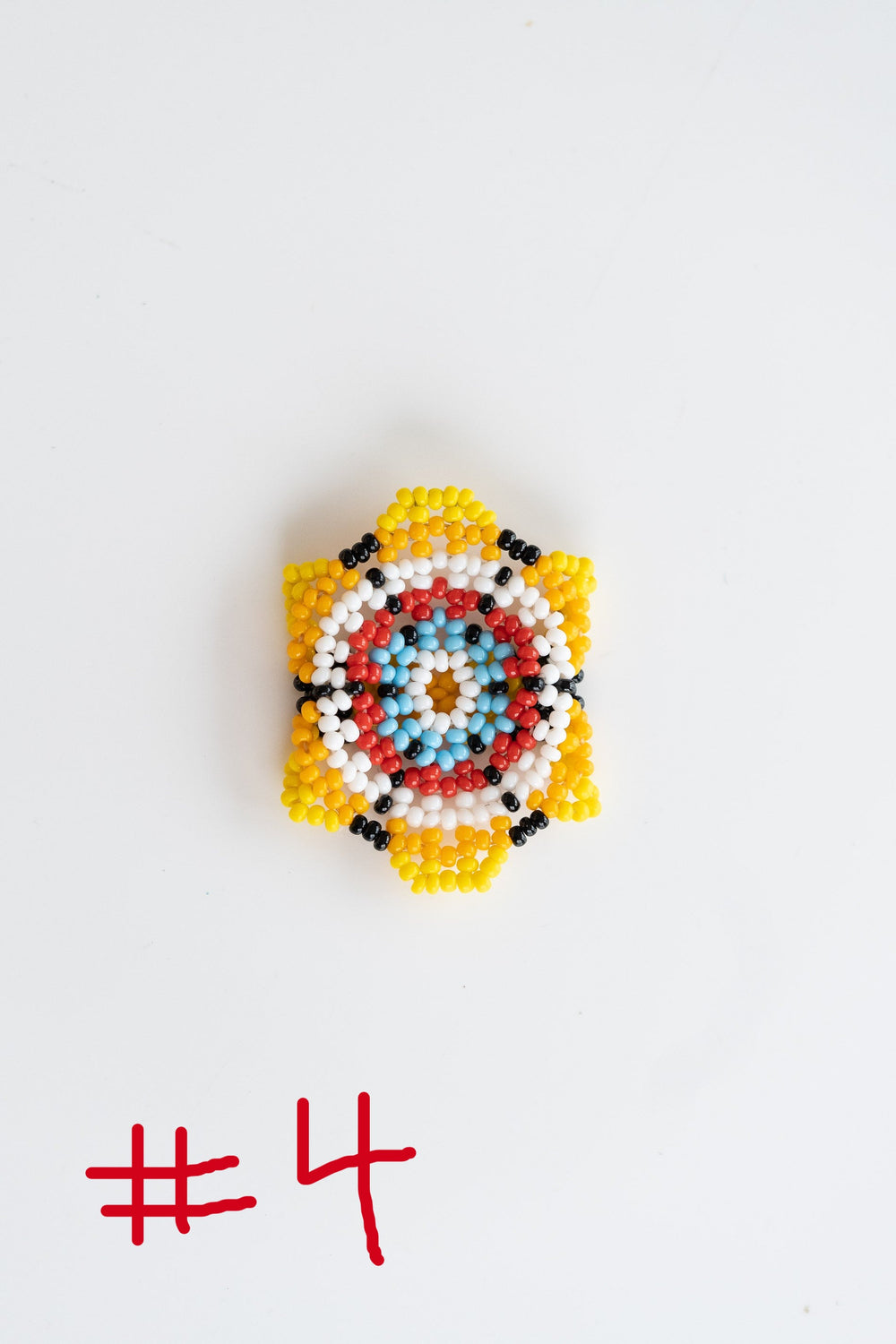 Huicol Beaded Ring