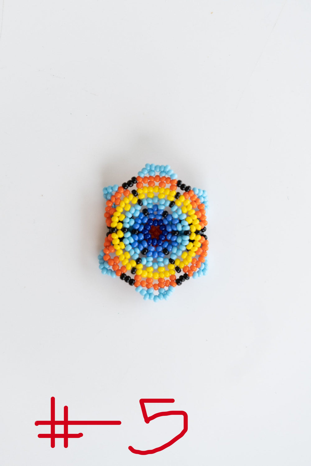 Huicol Beaded Ring