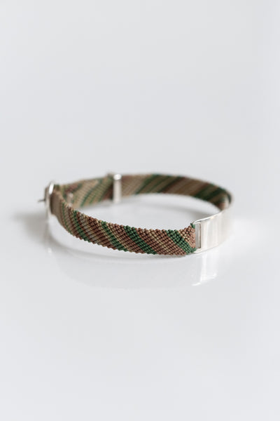 Slim ID Belt Bracelet in Vintage Flyline