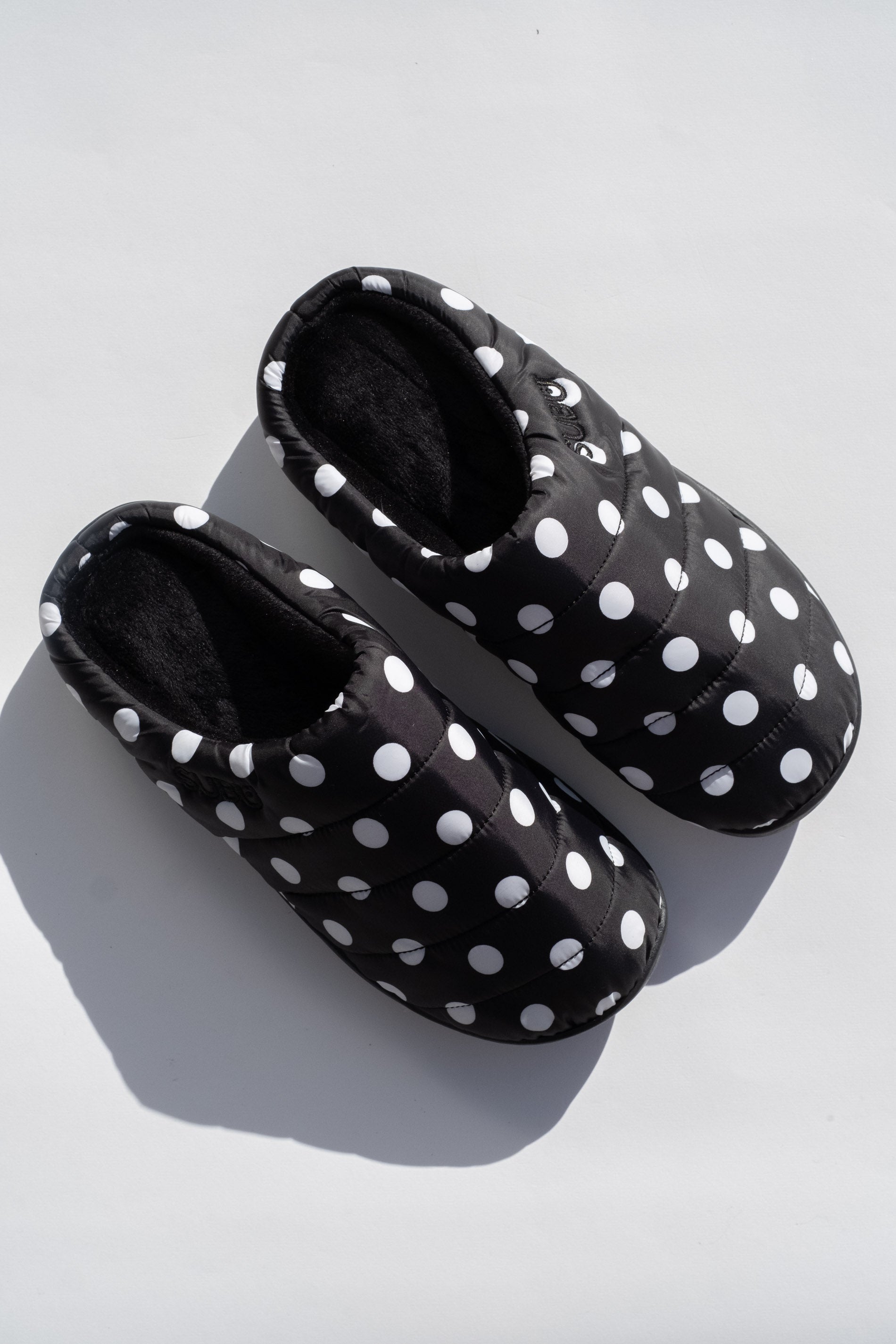 polka dot shoes