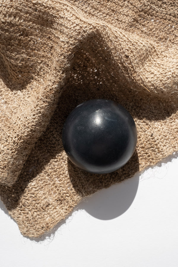 Gardeners Activated Charcoal Tallow Sphere Soap