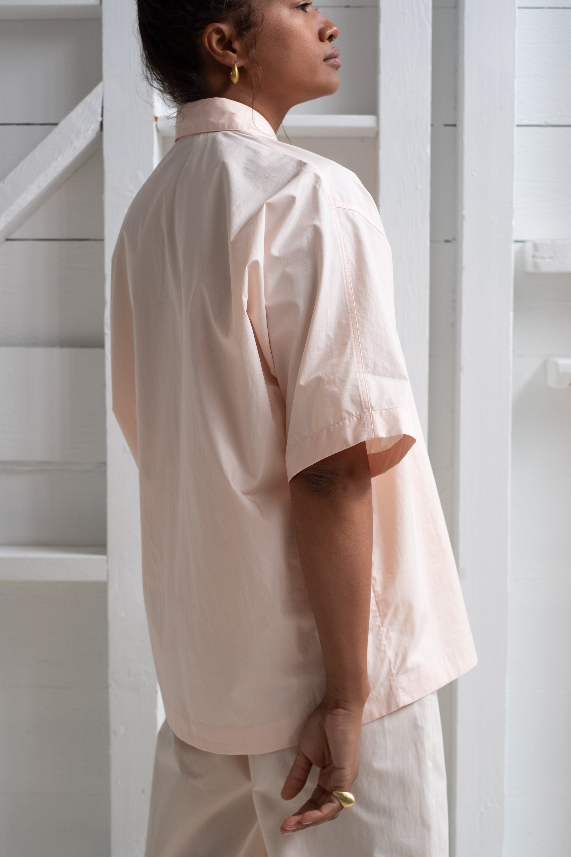 Studio Nicholson | SIRA SHIRT IN SHELL – RELIQUARY