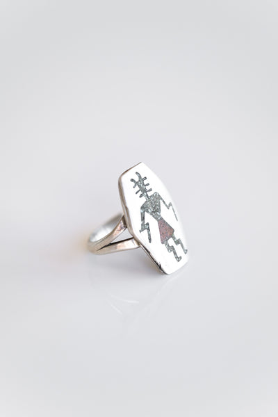 Silver Yei Dancer Ring