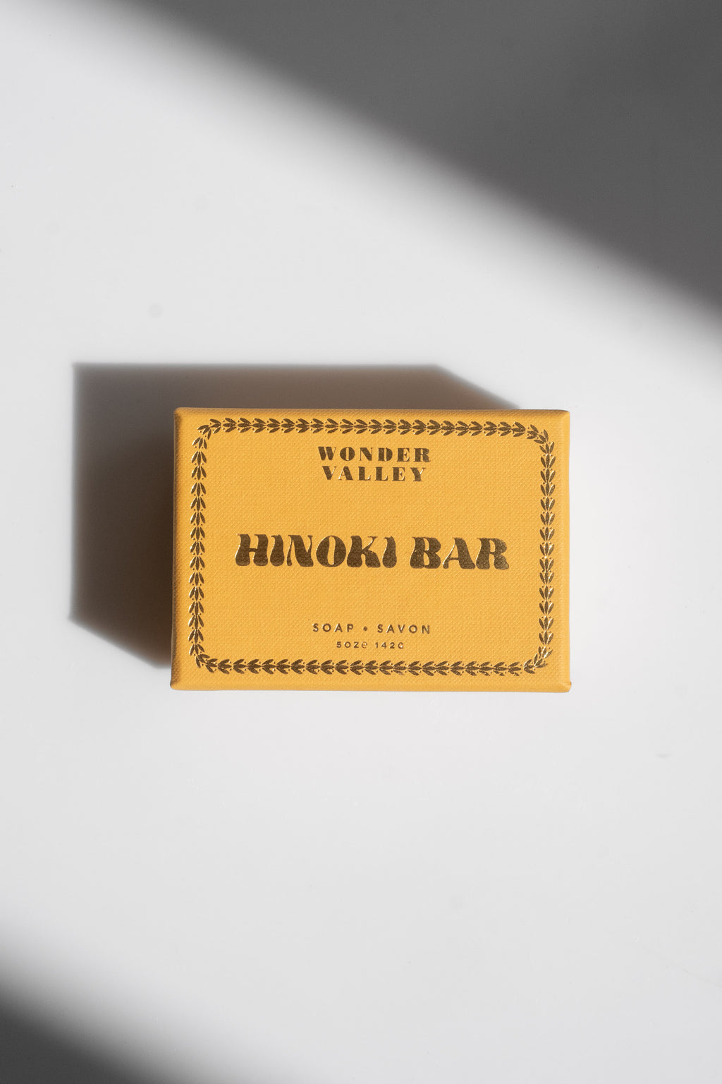 Wonder Valley Hinoki Oil Bar Soap